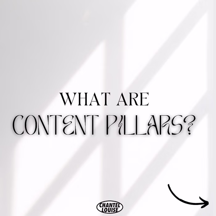 What are content pillars?