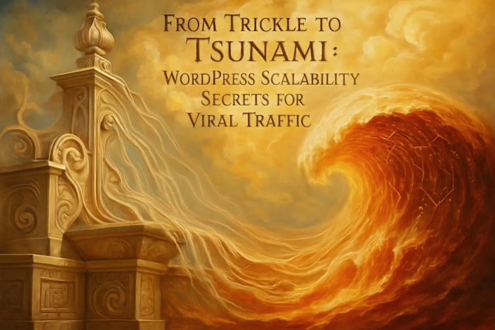 From Trickle to Tsunami: WordPress Scalability Secrets for Viral Traffic