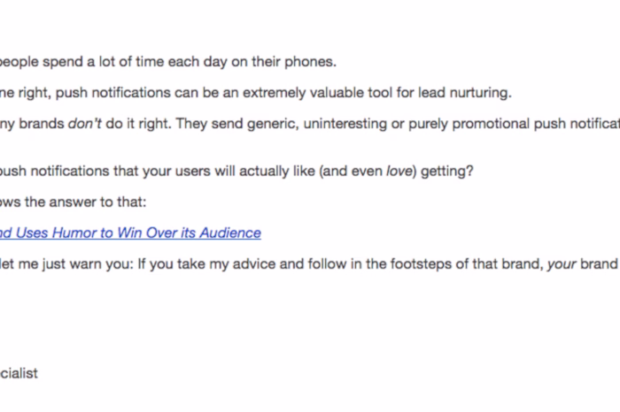 Success Agency Blog Promo Email