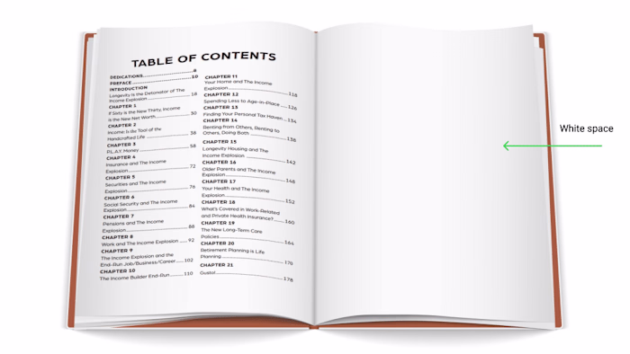 Book Interior Formatting - Table