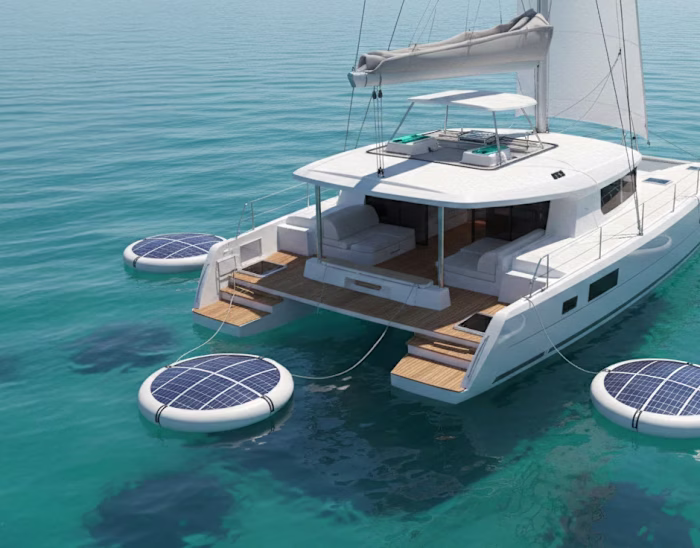 HELIOS-FLOAT Inflatable Marine Solar Array