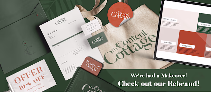 The Content Cottage Rebrand