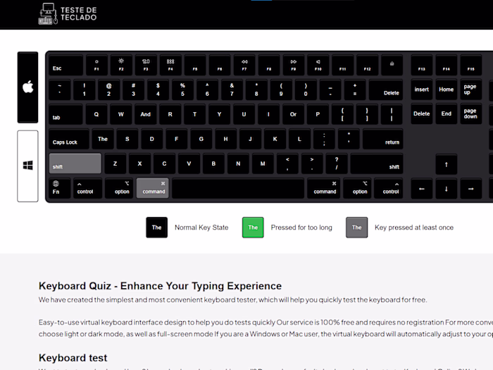 Keyboard Tester