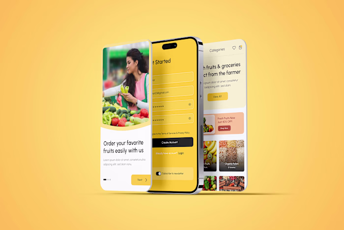 eCommerce Mobile App UI