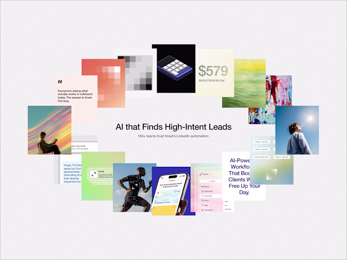 Voxel Landing Page Design & Development
