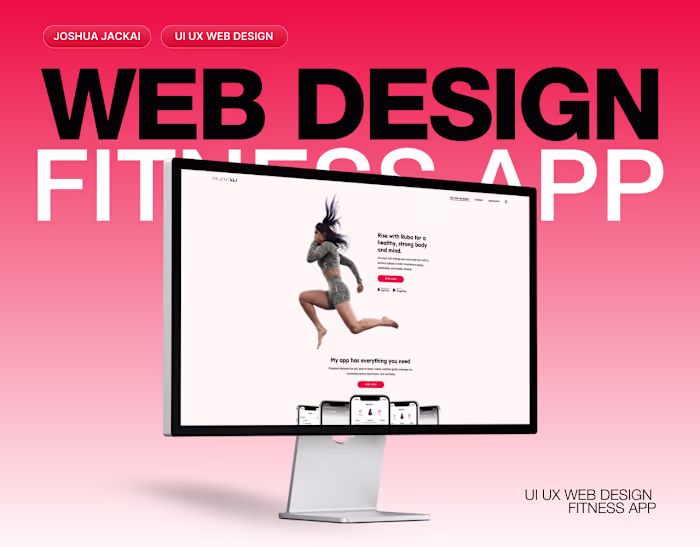 Fitness App UI UX Web Design Delivers 2.5X Conversions
