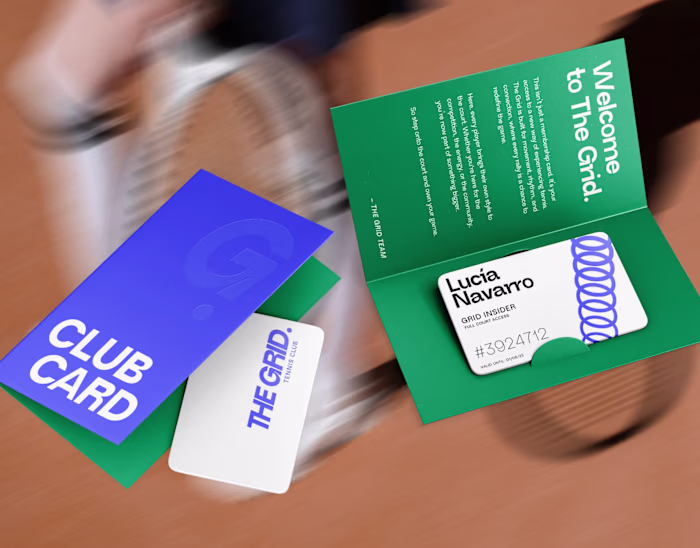 Tennis Club Brand Identity