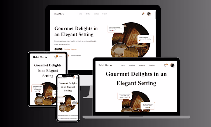 Balai Mario - Ecommerce / Reservation Web  App