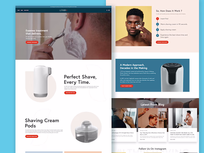 LTHR Website Design