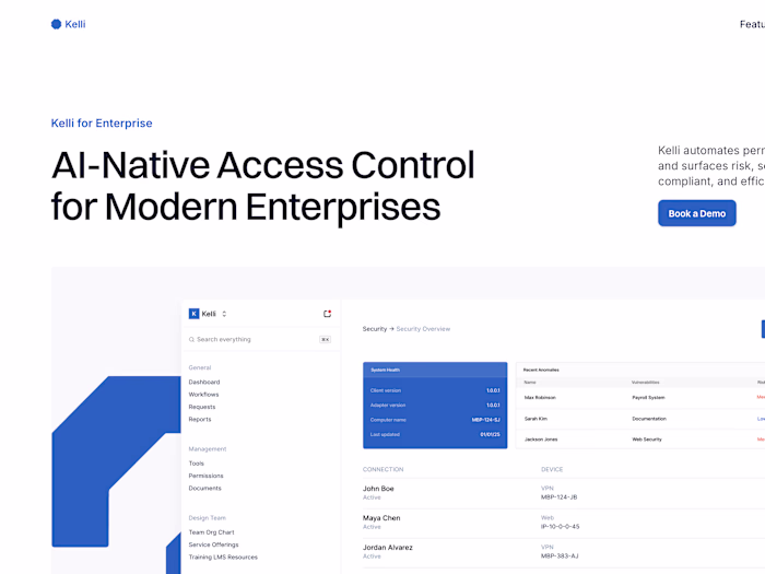 AI-Native Access Control Platform Development