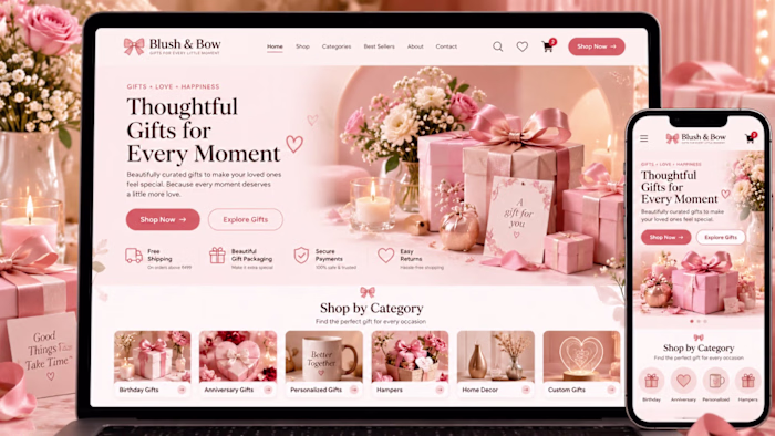 Blush & Bow – Elegant