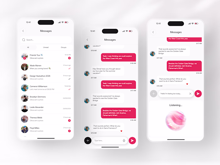 Social Event App – Mobile Design UI