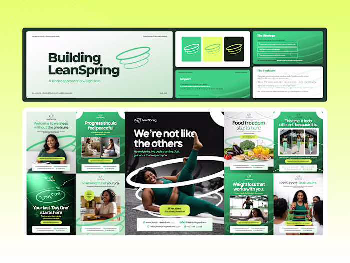 Social Media Designs rollout for LeanSpring