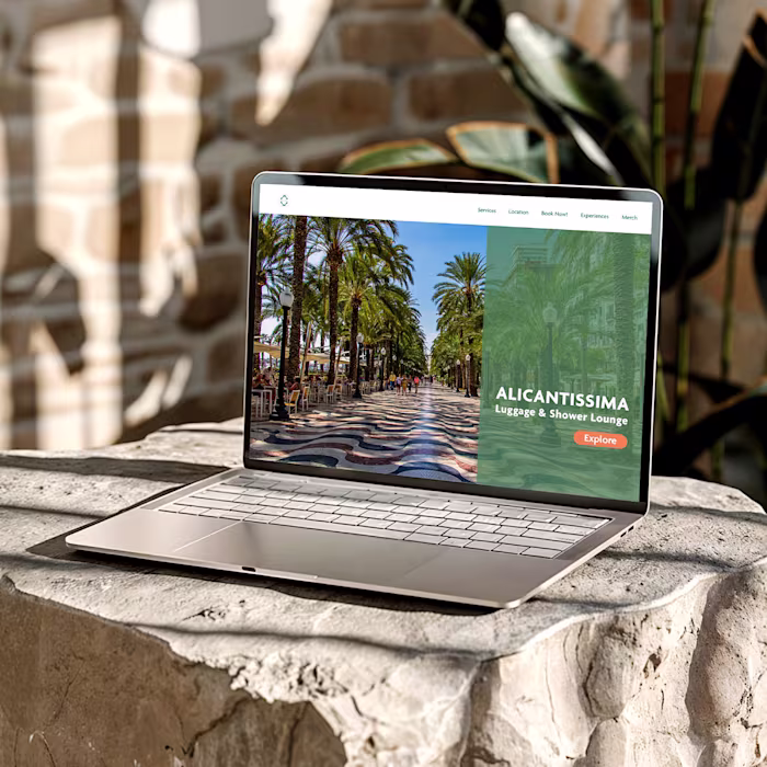 Brand Identity & Web Design for Travel Brand Alicantissima
