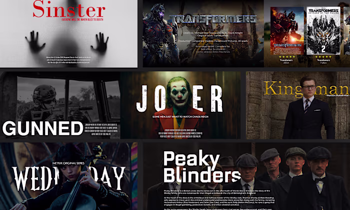 Film Pitch Deck Presentations