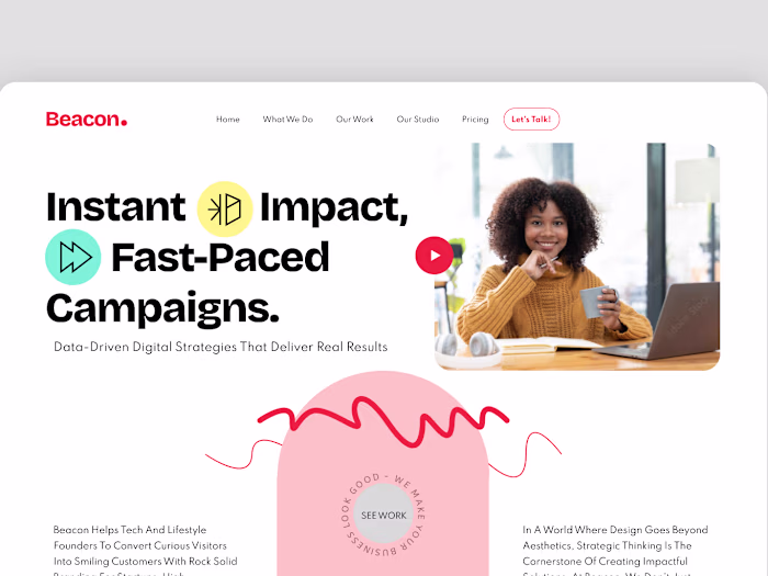 Digital Marketing Agency Website design