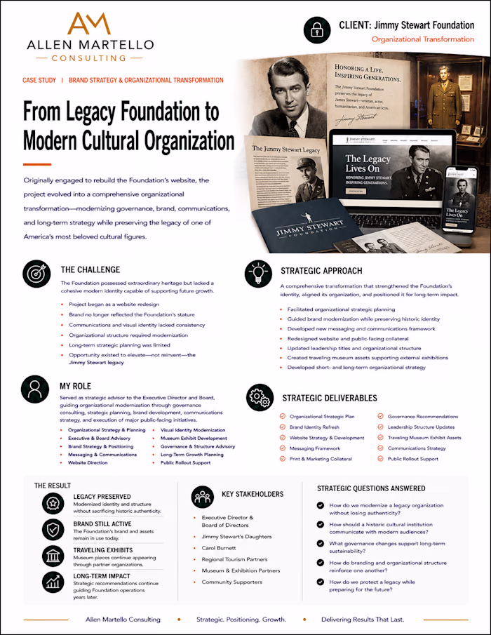 Case Study: Foundation Transformation