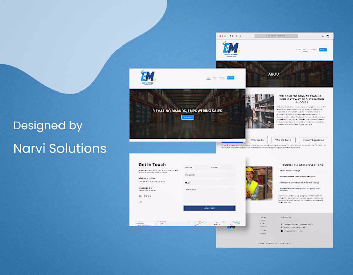 Modern Trading Website | E-commerce on WordPress