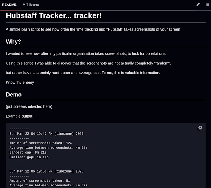 Wrote a bash script to