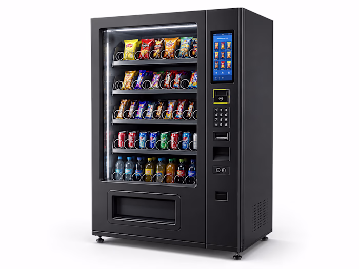 3D Blender Vending Machine CAD