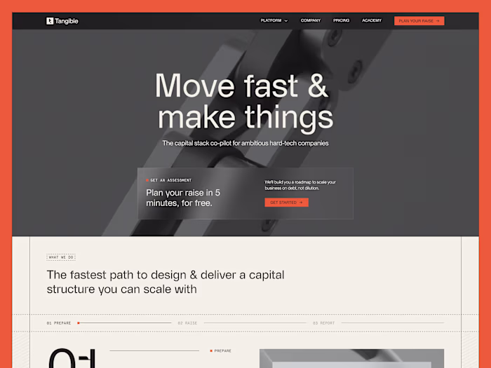 Tangible Finance | The capital stack co-pilot