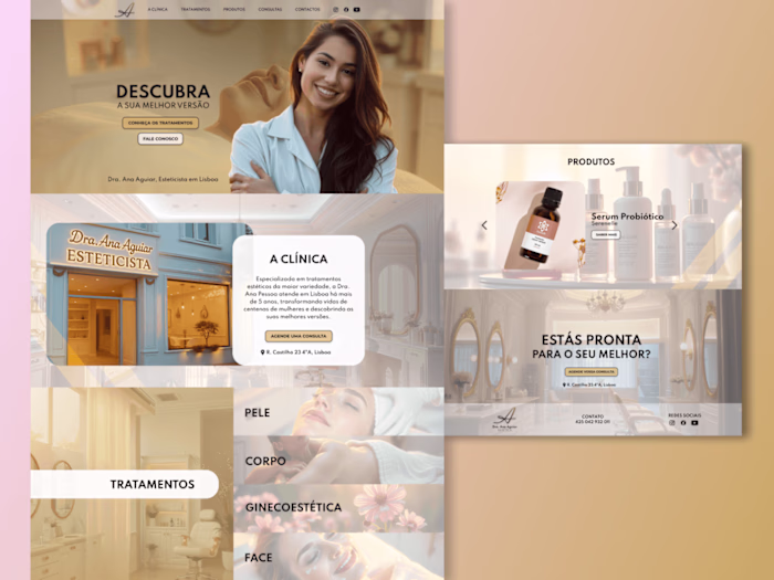 Dr. Ana Aguiar - Webdesign & Branding