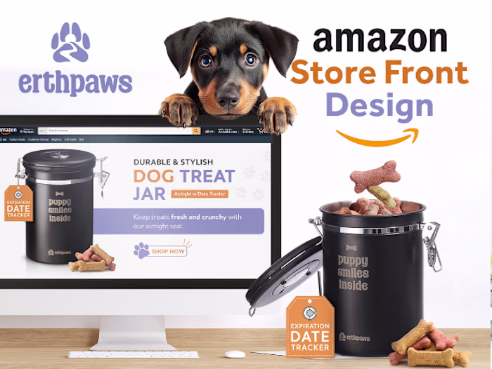 Project Overview
Designed an engaging Amazon