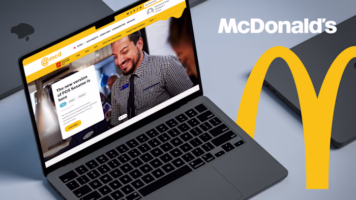Led the design of McDonald's