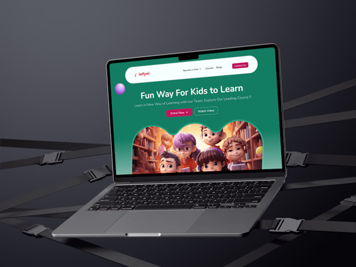 Infyni Landing Page