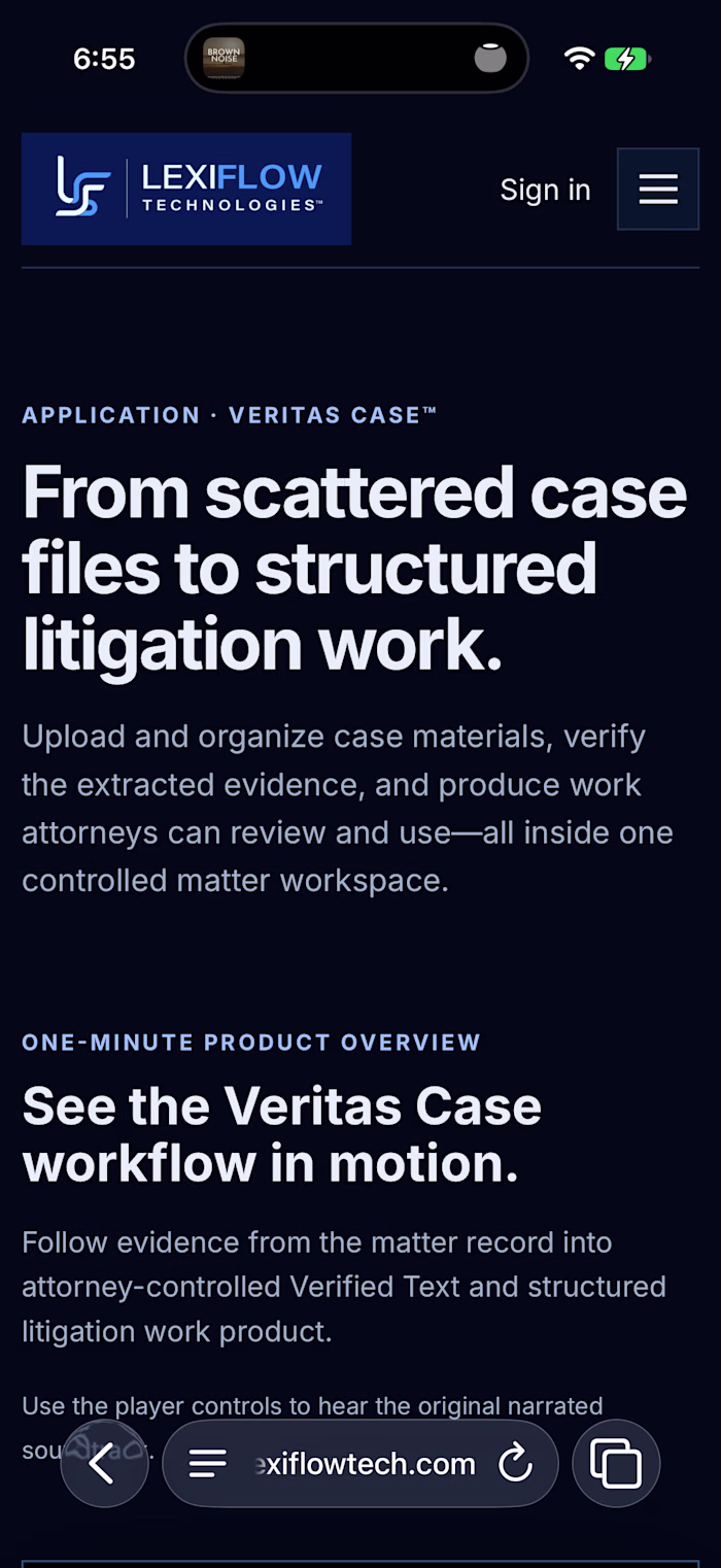 Veritas Case: Evidence Intelligence SaaS Platform