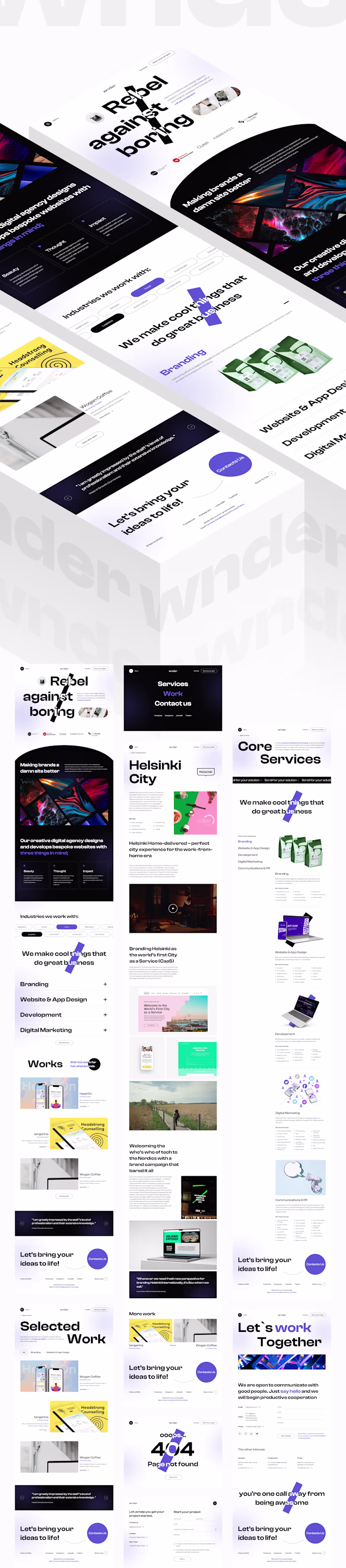 Marketing website