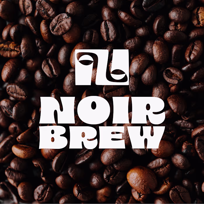 Noir Brew Logo & Visual Identity