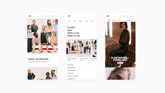 H&M Design System Rebrand