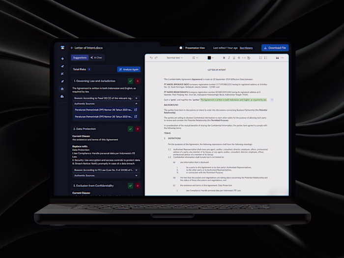 AI-Enhanced Legal Contract Review 