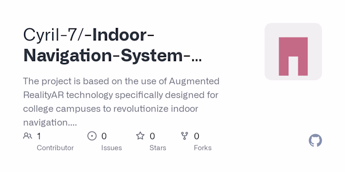 Indoor Navigation System Using Augmented Reality (AR)