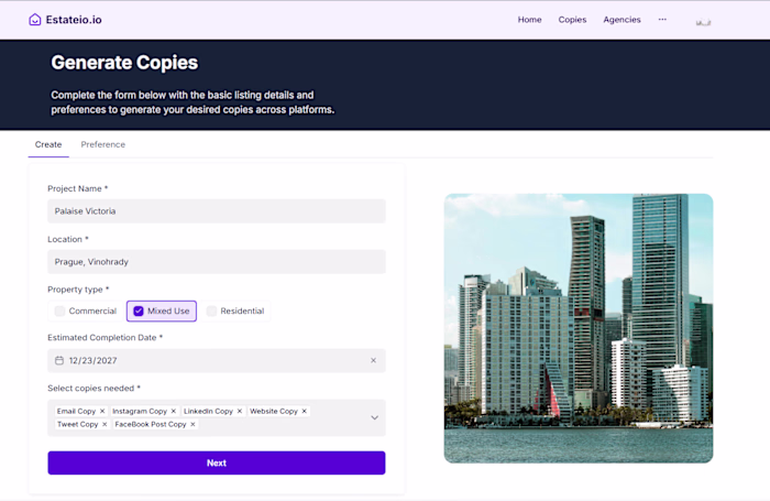 Real Estate Listing Automation System