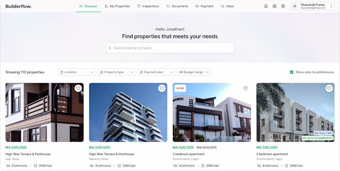 Simplifying Property Search and Management with BuilderFlow