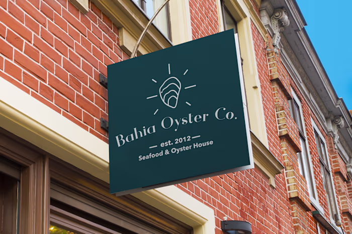 Bahia Oyster Co. Logo, Bar Menu and Wallpapers