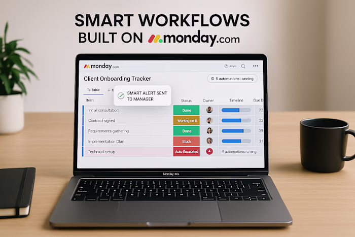 AI-Powered Event Task Management in Monday.com