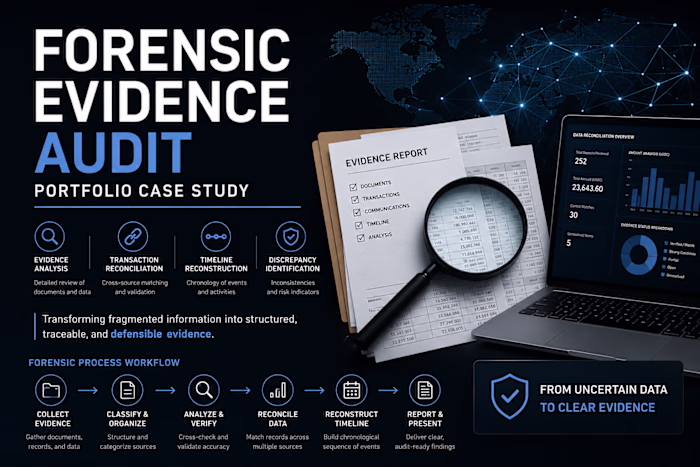Forensic Evidence Audit — Portfolio Case Study