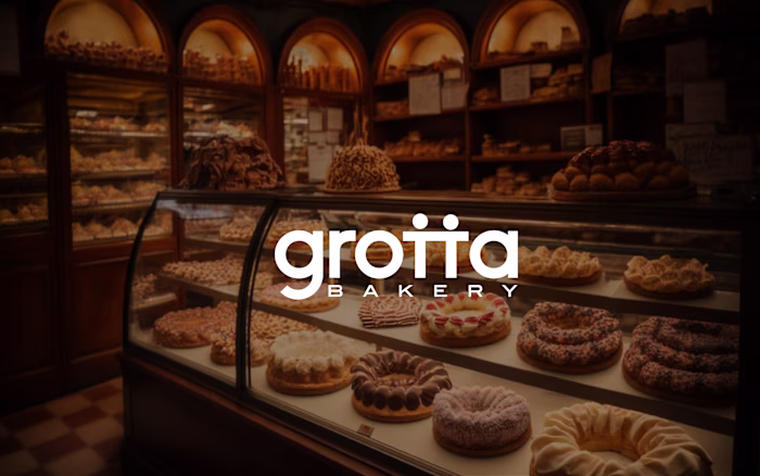 Grotta Bakery Logo Concept