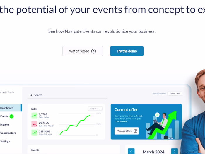 SaaS landing page crafted in Framer