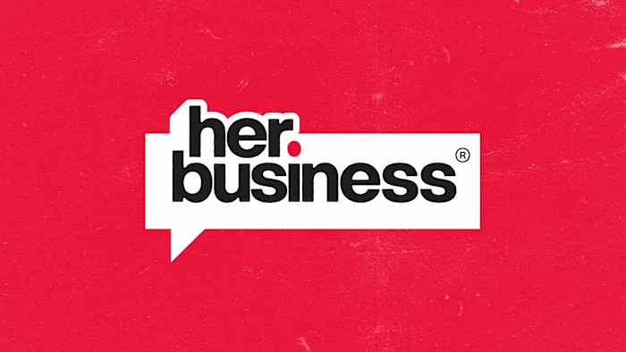 Brand Identity Design & Website Refresh for HerBusiness
