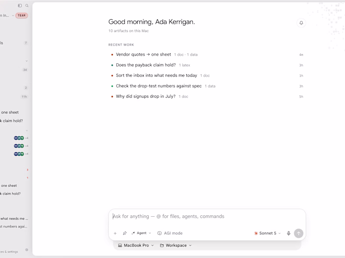 Universe — Agent Workspace for Mac