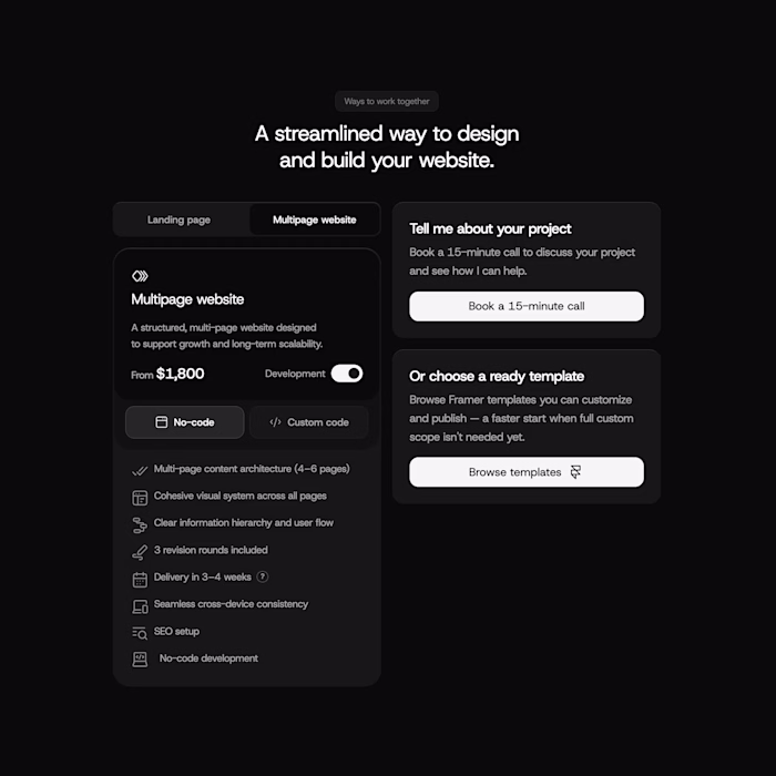jbcode pricing section 🪄
