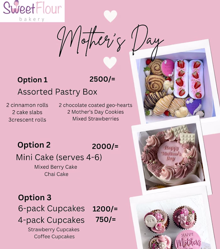Mother's Day Bakery Poster Success.