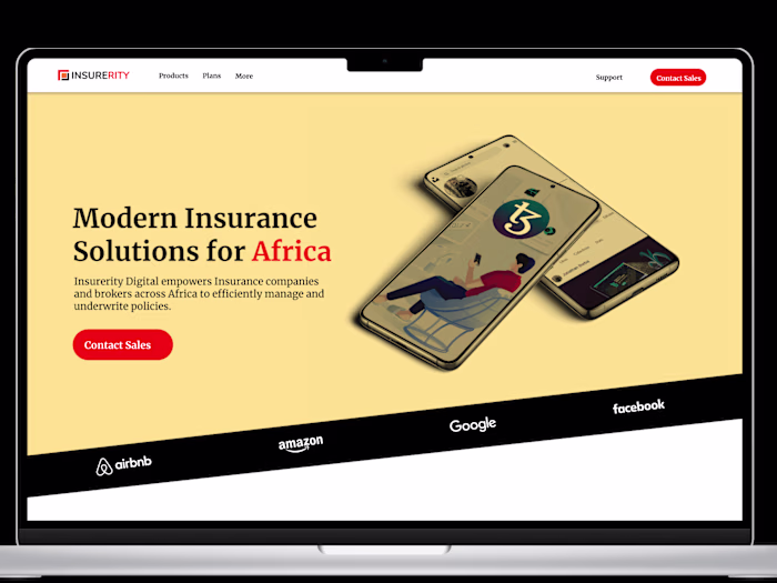 Landing page