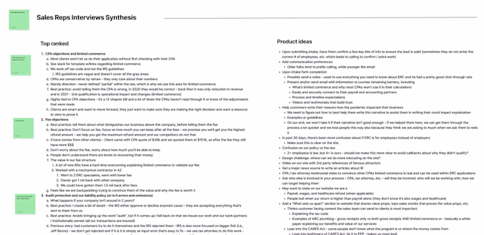 Internal Sales Enablement Platform