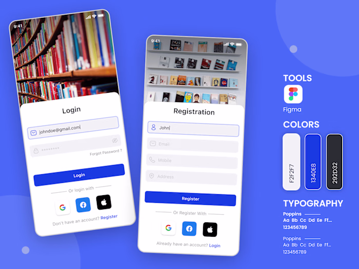 Books Reader Application