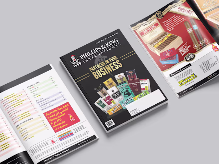 Phillips & King Buyers’ Guide Redesign